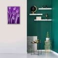 thumbnail image 6 of Epic Graffiti 'X-ray Flowers Purple' by GraphINC, Giclee Canvas Wall Art, 18"x26", 6 of 8
