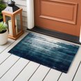 thumbnail image 4 of Abstract Gradient Blue White 2x3 Area Rugs for Living Room, Nature Minimalist Geometric Non Slip Floor Mat Washable Low-Profile Indoor Carpet for Bedroom, Dining Room, Bathroom, 4 of 9