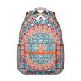 thumbnail image 1 of Mandala Students Backpack for School Multifunctional Students’s Backpack with Bohemian Ethnic and Psychedelic Trippy Mandala Patterns, 1 of 6