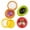 Green, Yellow, Brown, Red, variant on Avocado Saver & Onion Storage Set (4-Pack), Reusable Silicone Pods for Garlic, Tomato, Lemon & Fresh Food Preservation