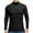 Black, variant on Patlollav Mens Solid Ribbed Slim Fit Knitted Pullover Turtleneck Sweater Base Shirts