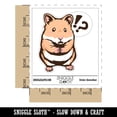 thumbnail image 2 of Shocked Syrian Teddy Bear Hamster Car Window Bumper Water Bottle Phone Tablet Laptop Waterproof Vinyl Decal Sticker Set 5-Pack - Gloss Finish - 3.0", 2 of 7