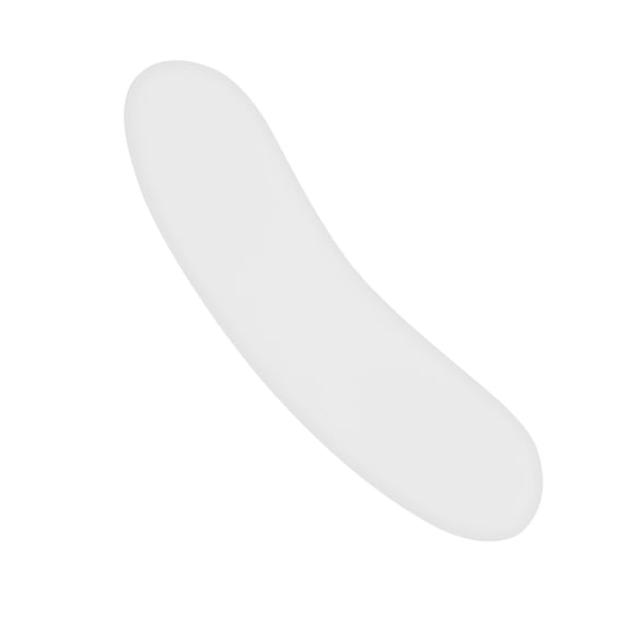 M Buder Reusable Silicone Anti-Wrinkle Neck Pads Patches for Neck Lines Removal, Lifting and Tightening Skin Care, Transparent Silicone Material, 1 Count (7.87 inches / 20.00 cm)