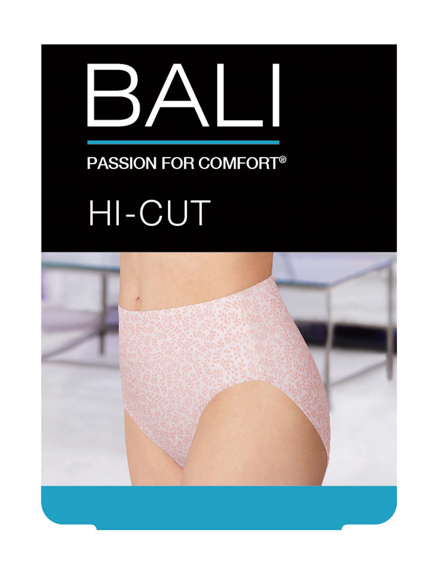 Bali Nude Passion For Comfort Hi-Cut Panty Women's Size Medium NEW