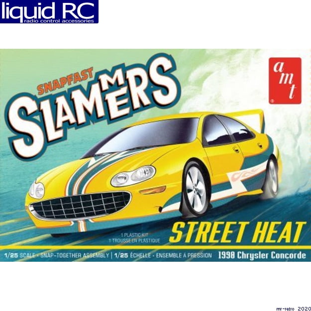 Skill 1 Snap Model Kit 1998 Chrysler Concorde Street Heat "Slammers" 1/25 Scale Model by AMT