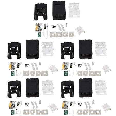 

5X for 18V BL1850 BL1830 Battery Case Kit with PCB Circuit Board LED Indicator Power Tools Battery Case