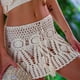 thumbnail image 3 of Traje de baño bikini con falda de playa de crochet hecho a mano en 8 colores, moderno para usar, 3 of 6
