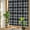 Black, variant on Green Checkered Window Privacy Film Rainbow Static Cling Stain Glass Window Film for Glass Door, Decorative UV Blocking Sunroof Decal Sticker for Car 17.7"x39.3" Modern Farmhouse Green Buffalo Plaid