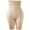 Khaki, variant on MIUOWANP High Waist Abdomen Pant Womens High Waisted Body Shaper Shorts Shapewear For Women Thigh Shorts