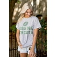 thumbnail image 4 of Kiss Me I'm Cute Saint Patricks Day Women's Graphic T Shirt Tees Brisco Brands M, 4 of 6