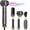 gray, variant on YSZZYSM 5 in 1 Hair Styler & Dryer Brush, Negative Ionic Air Styler for Curling, Volumizing, Straightening, Low-Speed Multi Air Styler with 800W Motor for Home Travel