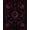 Black, Pattern 6, variant on ODIKA 8'x10' Washable Area Rug Dark Red Black Celestial Floral Design Mystical Moon and Star Motif with Accents for Dining Room, Large Office, Lounge, Non-Slip Chair-Friendly Mat