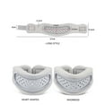 thumbnail image 2 of Neck Collar, Cervical Spine Support, Adjustable Neck Brace for Pain Relief and Snoring Prevention, 3D Ergonomic Design with Breathable Sweat-Absorbent Fabric for Comfortable All-Day Wear, 2 of 8
