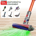 thumbnail image 3 of Vacuum Cleaner Dust Display LED Light Attachment, Green Light Clean Up Hidden Dust for Home Pet Shop, 3 of 5