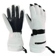 thumbnail image 3 of Guantes de ciclismo invierno 2024/25, impermeables y antideslizantes para adultos, talla XL en negro, 3 of 7