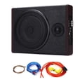 thumbnail image 1 of Estéreo para automóvil de 8 pulgadas Reacondicionamiento Subwoofer ultrafino Alta potencia 12.0V Madera, 1 of 7