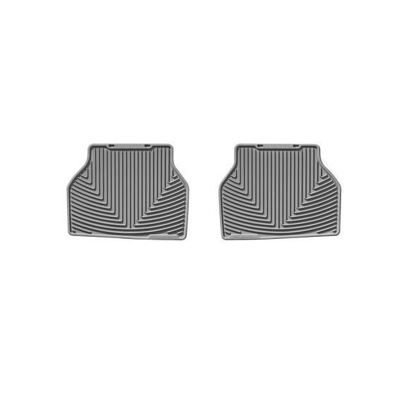 WeatherTech All-Weather Floor Mats compatible with BMW 540i, 525i, 528i, M5 - 2nd Row, Grey