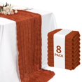 thumbnail image 1 of Mantel para queso Table Runner Fixwal, color terracota, 35 x 120 cm, 8 unidades, 1 of 8