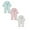 Pink 1PCS & White 1PCS & Light Blue 1PCS, variant on Baby Bodysuit Solid Colors Multi-pack Long Sleeve Baby Bodysuits Organic Cotton Boy Clothes 12-18 Months