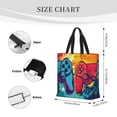thumbnail image 3 of Fotbe Gaming Bolsa Tote con Estampado para Mujer, Bolsos con Cremallera, Bolsa de Hombro Casual de Gran Capacidad con Bolsillos Internos, 3 of 7