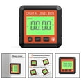 thumbnail image 2 of Digital Angle Finder Magnetic Angle Gauge Lcd Level Tool Protractor Inclinometer, 2 of 6