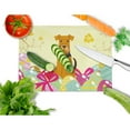 thumbnail image 2 of Carolines Treasures BB6041LCB Easter Eggs Airedale Glass Cutting Board Large, 12H x 16W, multicolor, 2 of 2