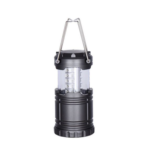 JOYWEI Lampe de Camping Solaire à Led, Lanterne à Remonter, Manivelle Rechargeable Lumière d'Urgence avec Batterie 3000mah pour Camping, Randonnée, Pêche