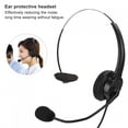 thumbnail image 1 of Noref Telephone Headset Headphone Earphone With Microphone Mic Home Office Voice Call, 1 of 8