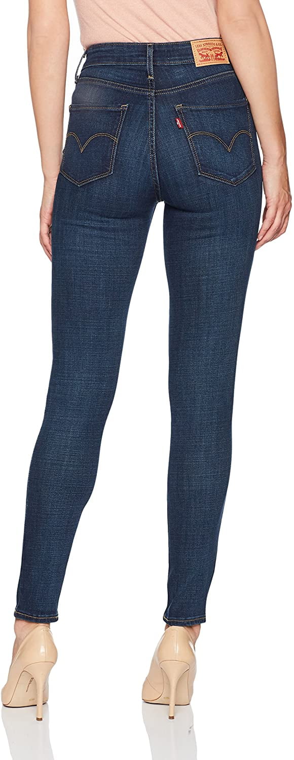 721 high rise skinny jeans blue story