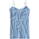 thumbnail image 1 of Aeropostale Womens Solid Classic Lace Cami Tank Top, azul, mediano, 1 of 1