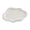 White, variant on Christalo Cloud Shaped Catch All Tray 7.7x5.3in for Keys Perfume Small Items, Decorative Porcelain-Finish Plastic Organizer for Entryway Table Bedroom Vanity