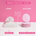 thumbnail image 2 of Makeup Remover Pads, Cleansing Reusable Eco Pads, 2 of 9