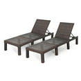 thumbnail image 5 of Corinne Outdoor Wicker Chaise Lounge without Cushion, Set of 2, Multibrown, 5 of 6