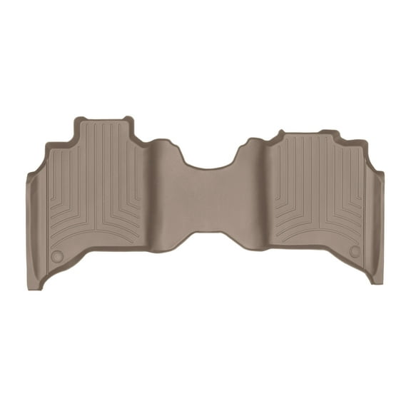 WeatherTech Custom Fit FloorLiners compatible with 2019-2025 Dodge Ram Truck 2500/3500 - 2nd Row, Tan