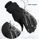 thumbnail image 3 of Toystoory Guantes completos cálidos de invierno impermeables a prueba de viento negro pantalla táctil resistente a desgarros calentador de manos mitones Suministros térmicos XXL Toystoory HA070834-05, 3 of 6