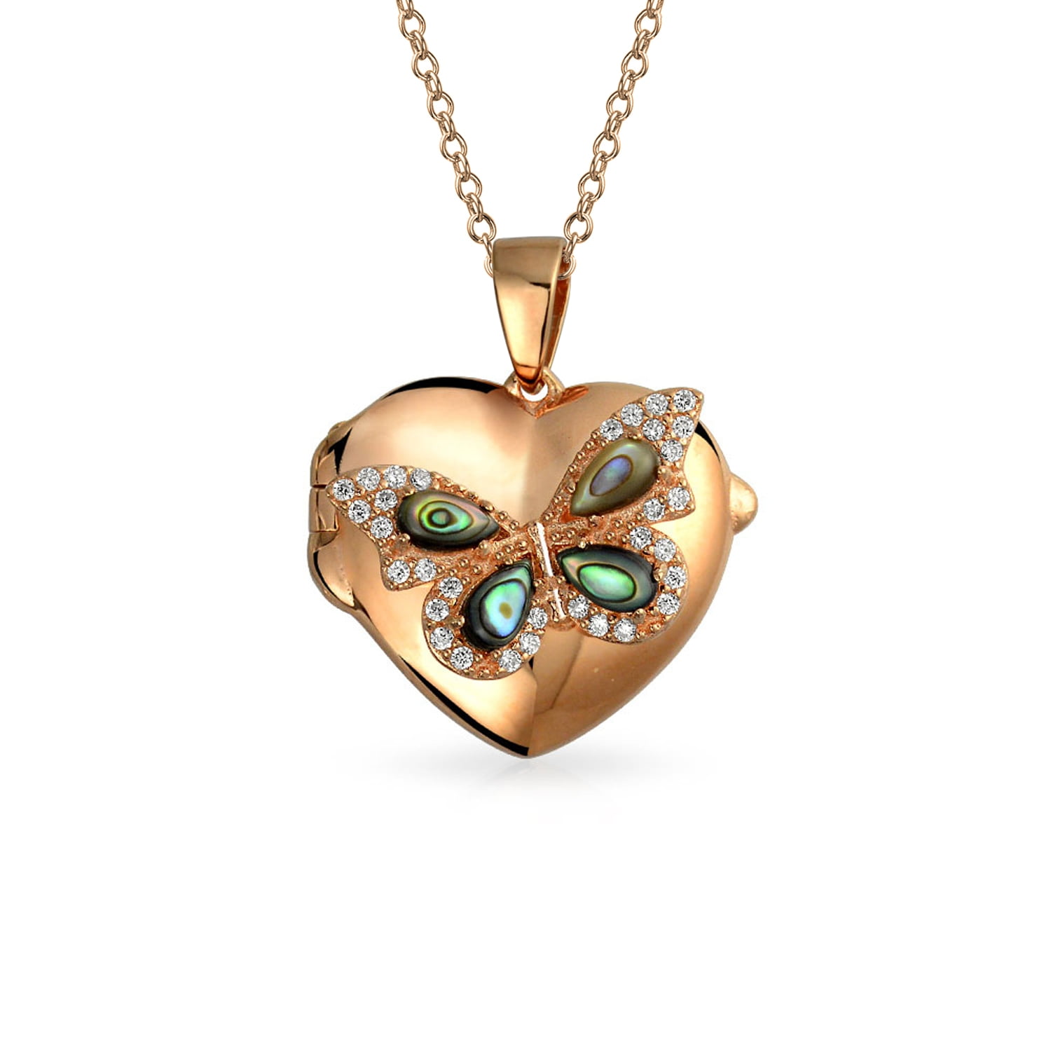 rainbow heart shell heart pendant rainbow shell heart necklace love necklace Abalone necklace anniversary gift shell necklace