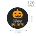 thumbnail image 5 of Koyal Wholesale Happy Halloween Stickers 2 Inch Round 120 Bulk Pk Spooky Pumpkin Labels For Halloween Party Favors, 5 of 5