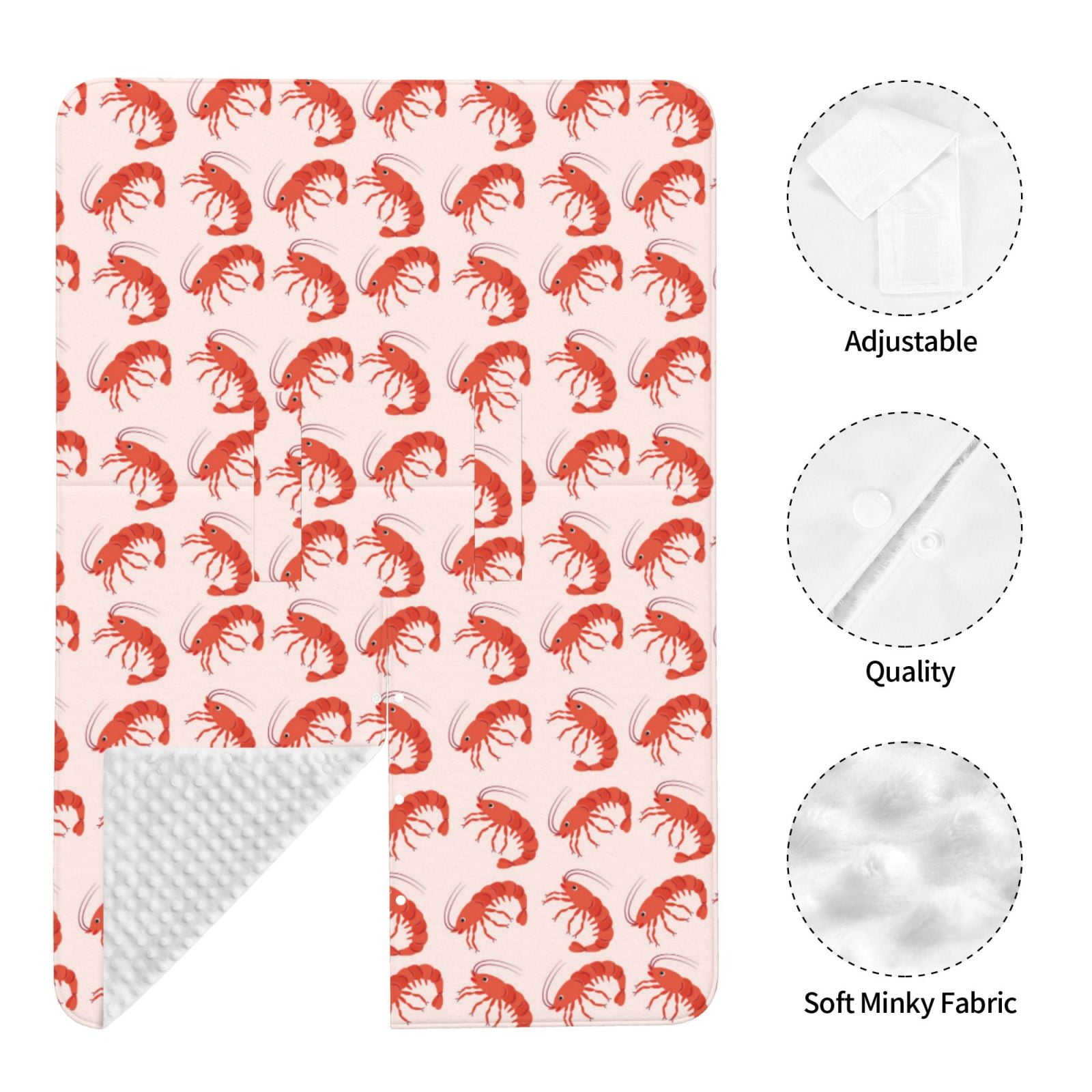 Car Seat Cover Baby - Shrimp No.9081 Breathable Infant Car Seat Cover for Baby Carseat, Lightweight Comfort Baby Essentials Must Haves Newborn Stuff for Girl Boy
