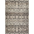 thumbnail image 1 of Orian Adagio Area Rugs - 8236 Contemporary Ivory Waves Garlands Scratches Etched Rug, 1 of 2