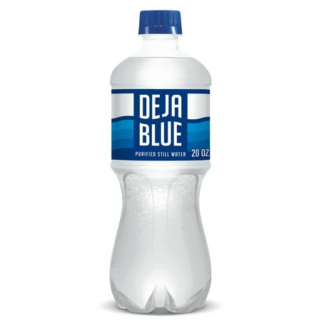 Deja Blue Non Carbonated Drinking Water, 20 fl oz, Bottle
