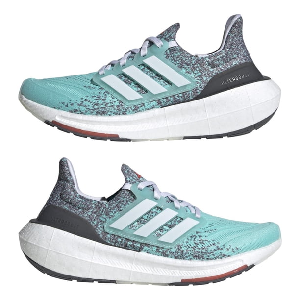 Tenis adidas Mujer Dama Ultraboost Light 23 Aqua Running azul 24.5