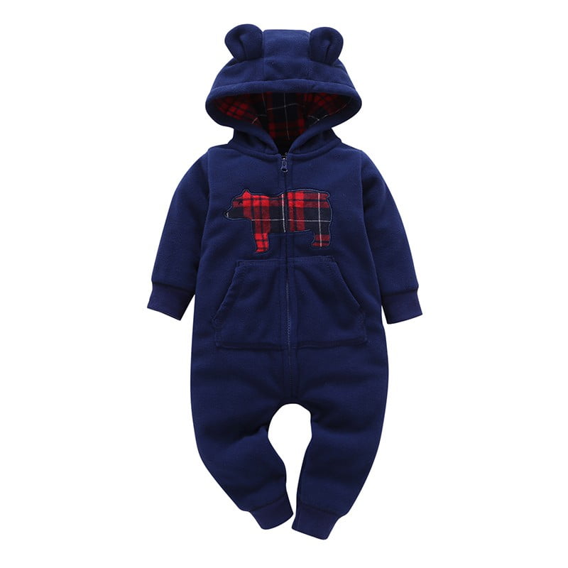 baby overall winter teddy