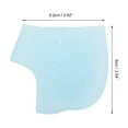 thumbnail image 2 of Unique Bargains 1 Pair Silicone Tape Hole Heel Protectors for Travelling Blue Silicone, 2 of 4
