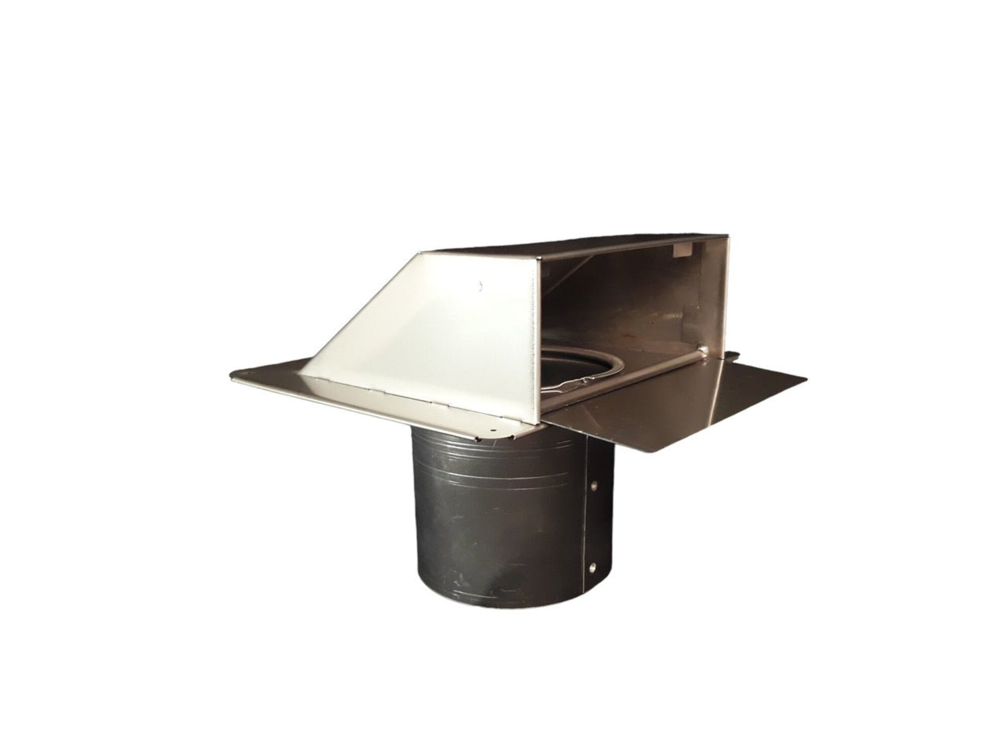 Stainless Steel Under Eave & Soffit Dryer Vent - Exhaust Vent Duct Size: 4", Flapper - Screen: Screen