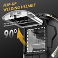 thumbnail image 2 of Casco de soldadura TOOLIOM con tapa frontal y lente abatible Shade-10, 2 of 6