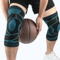thumbnail image 5 of Knee Sleeve,Professional Knee Brace with Adjustable Straps,Compression Knee Support Support for Weightlifting Workout, 5 of 8