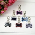 thumbnail image 3 of jiaroswwei Fashion Bone Shape Blank Phone Name Pet ID Tag Engraved Dog Cat Collar Pendant, 3 of 8