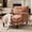 Orange, variant on Eyisean 35" Chenille Indoor Upholstered Chaise Lounge Chair, Comfy Leisure Sofa with Deep Seat & Pillow, Modern Sleeper Recliner Chair with Armrest, Durable Wood Frame Sofa for Living Room, Bedroom