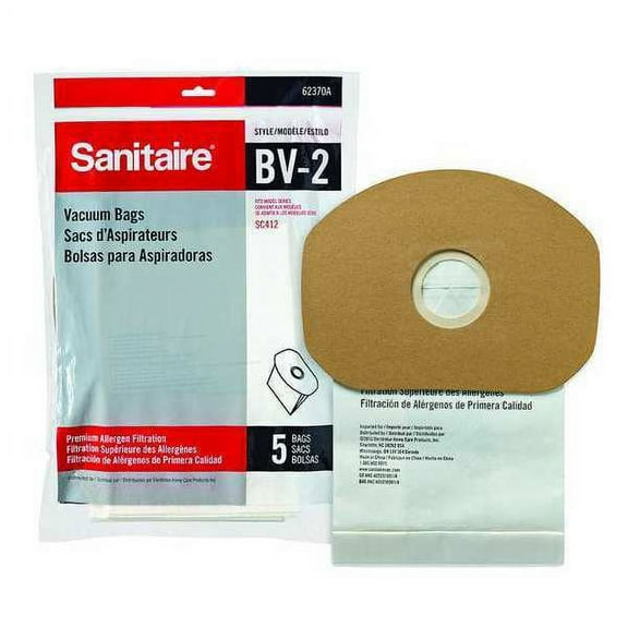 1Pack Sanitaire 62370A10 Paper Bag, PK5