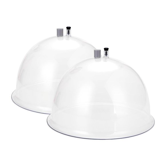Xuanheng 2 Pieces Vacuum Cups Lightweight for Lift Sturdy Large Suction Cups for Home 230ML